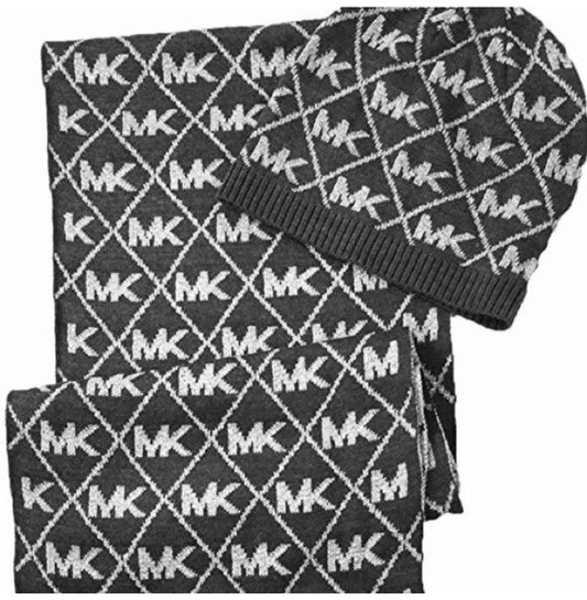 Michael kors scarf and hat set