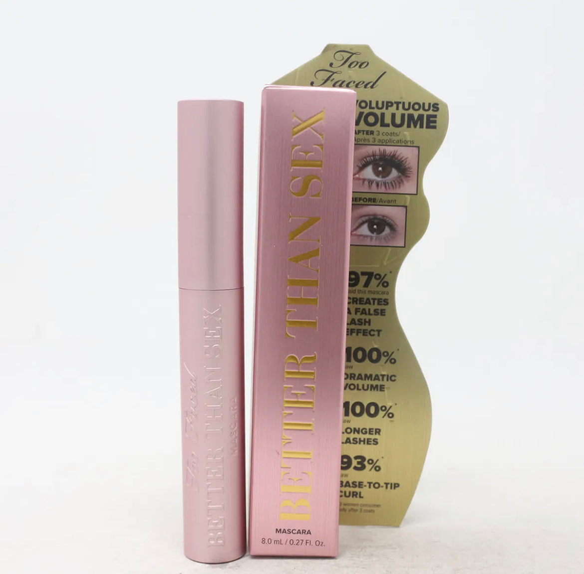 Too faced better than sex mascara