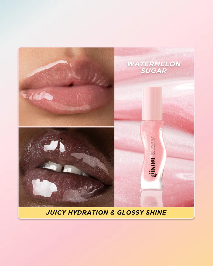 Gisou honey infused lip oil watermelon sugar