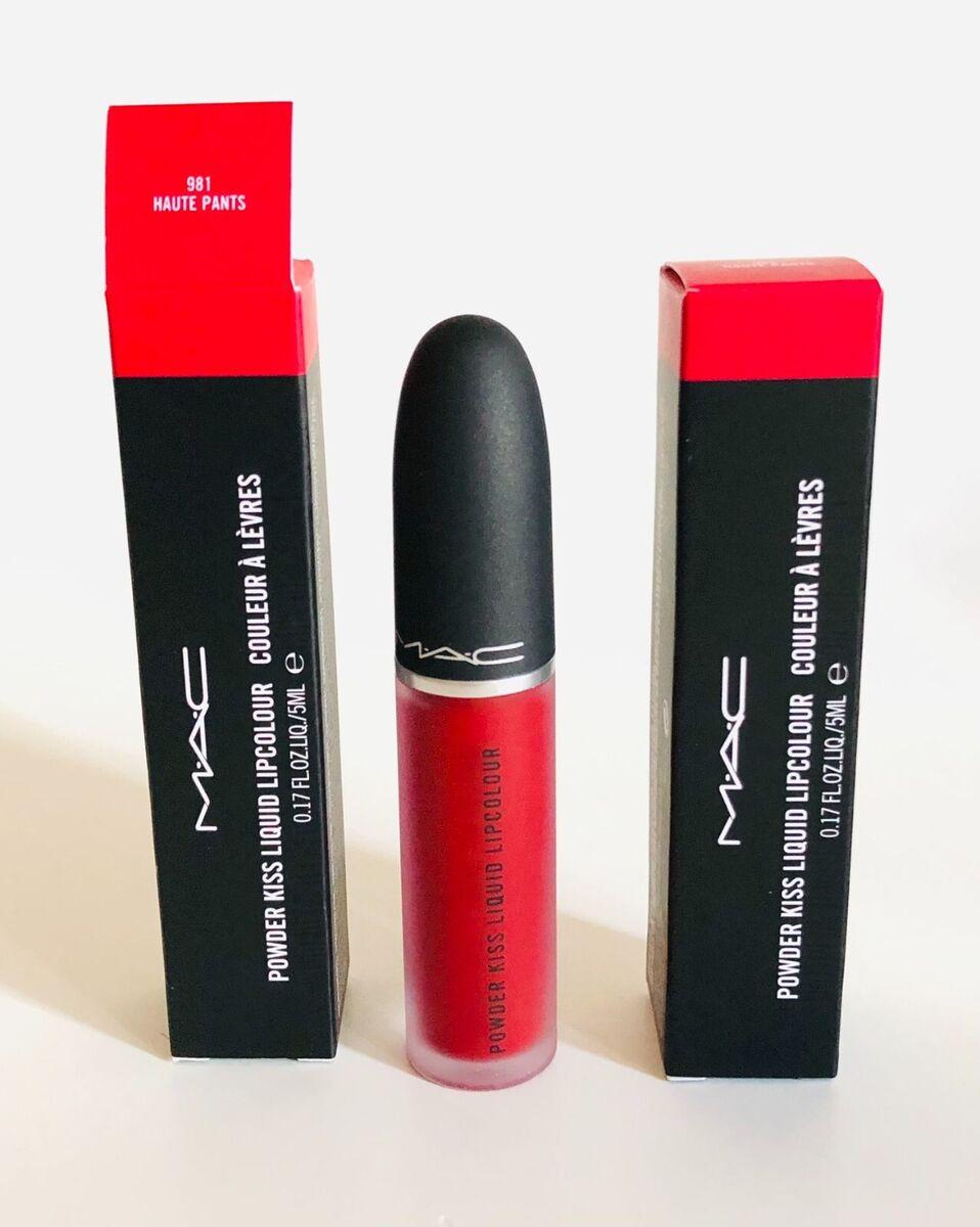 Mac lipstick 981 haute pants