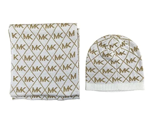 Michael kors scarf and hat set