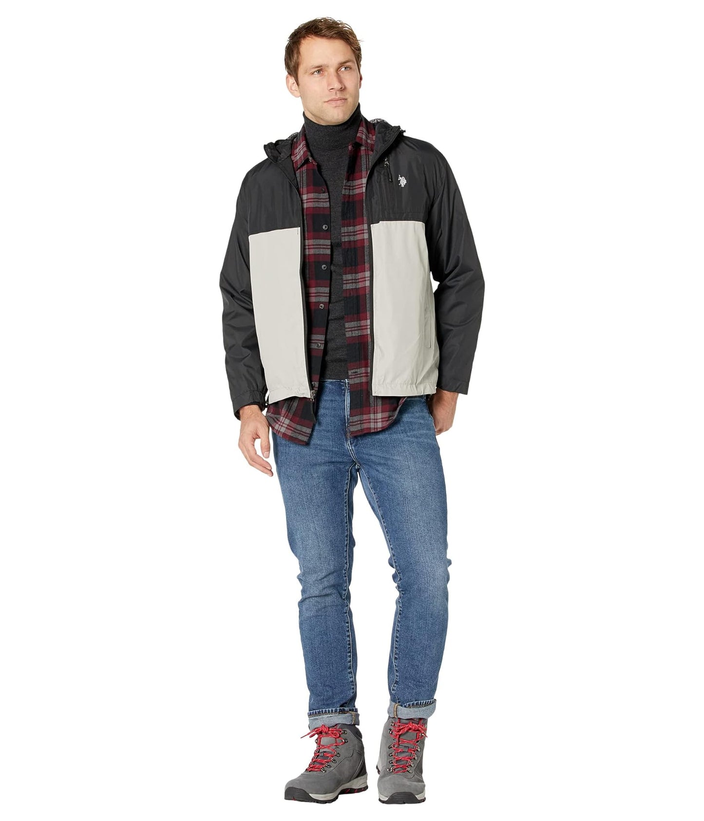 USA polo assn rain coat