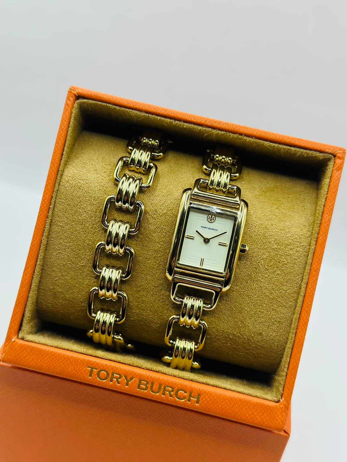 Tory burch gold watch