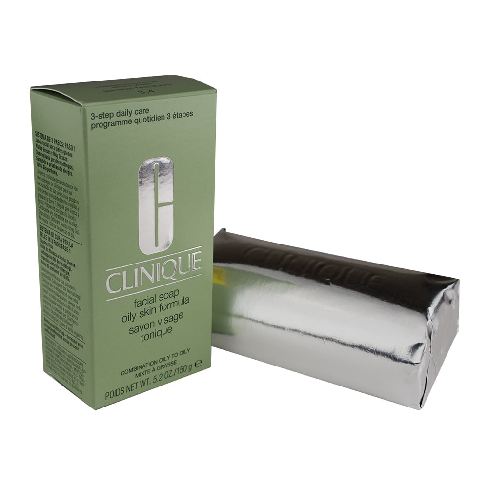 Clinique facial soap oily skin formula Savon visage tonique