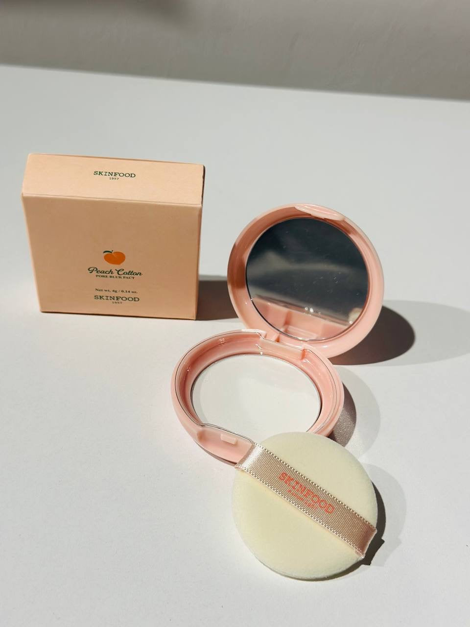 SKINFOOD Peach Cotton Pore Blur Pact