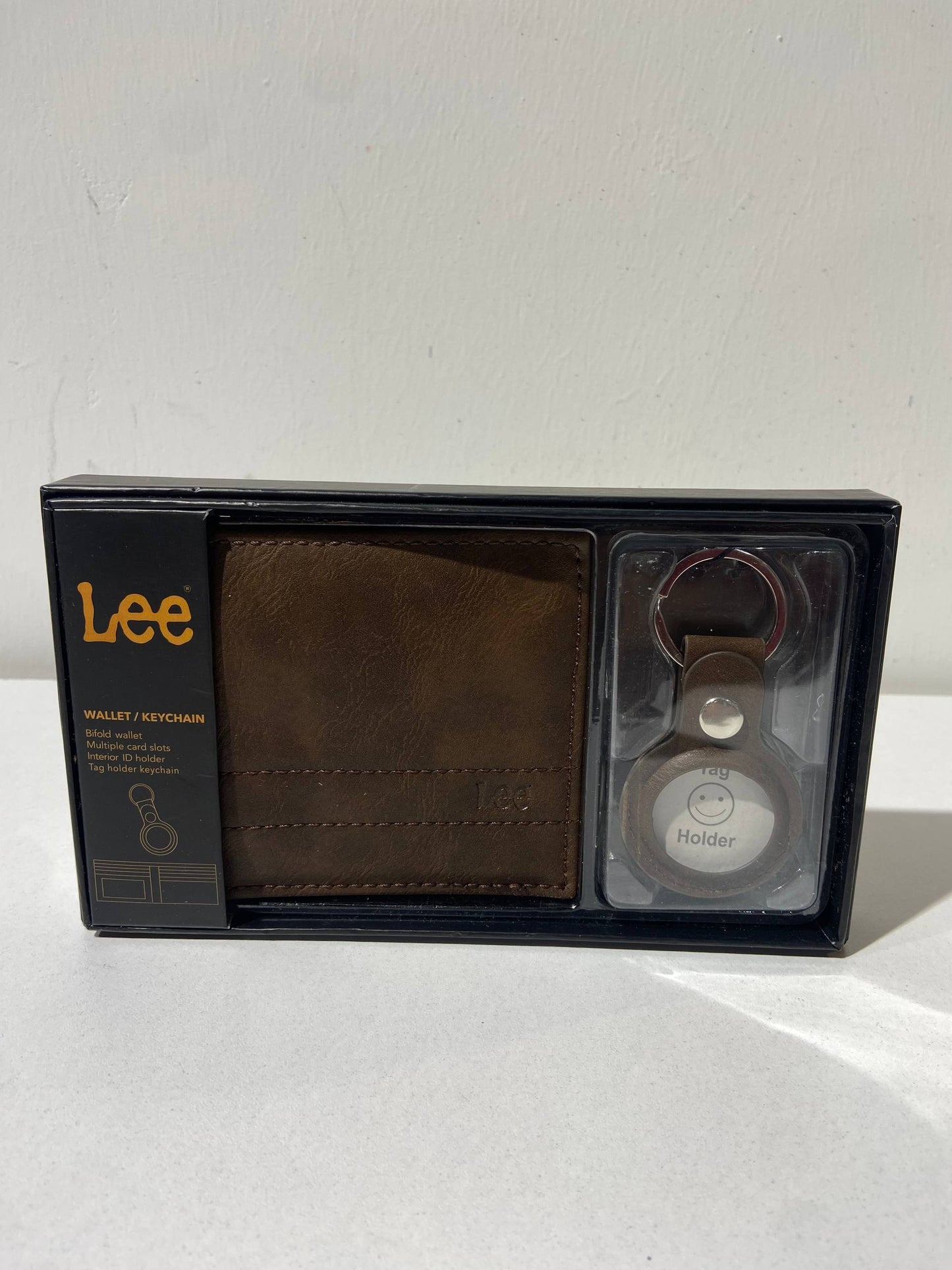 Lee wallet & keychain set