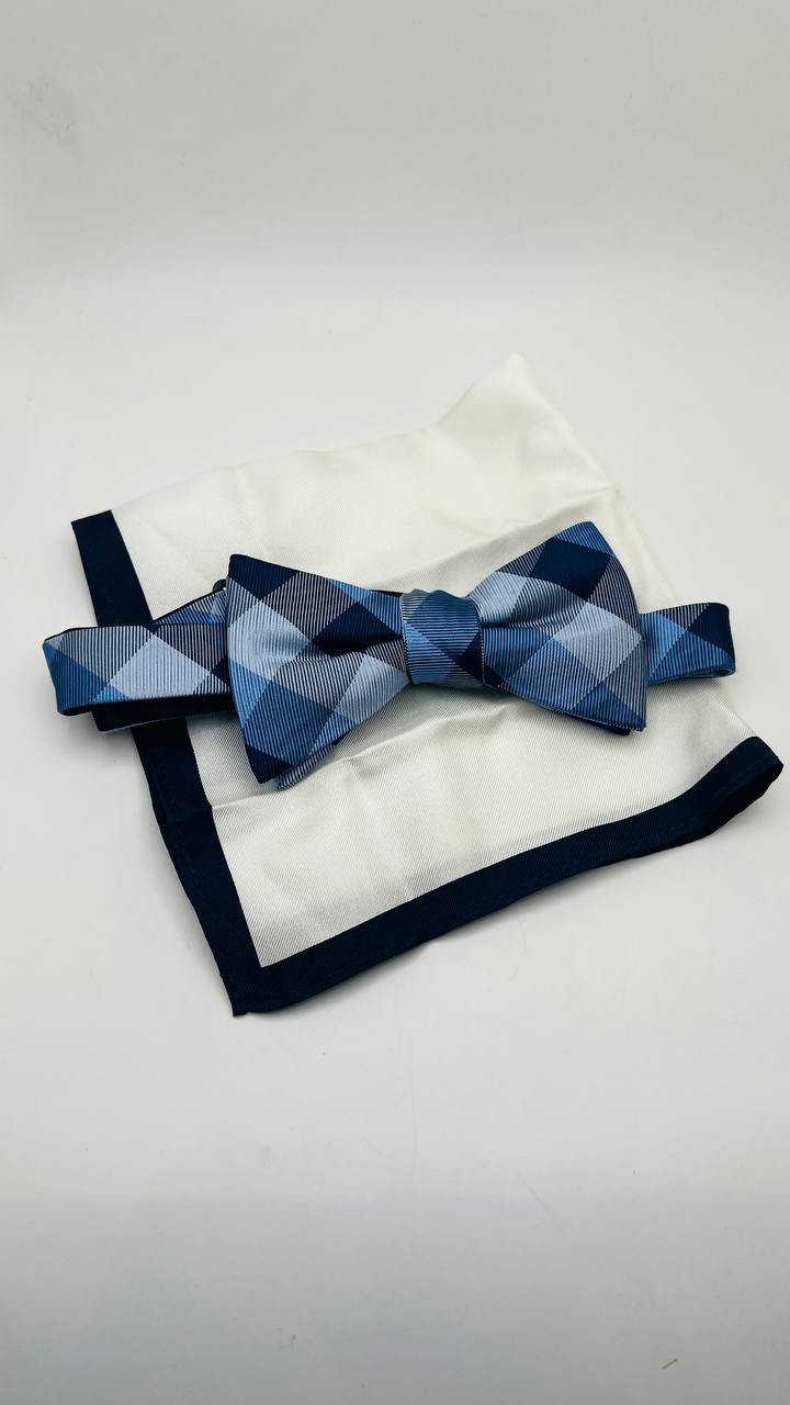 Tommy Hilfiger bow tie & pocket square
