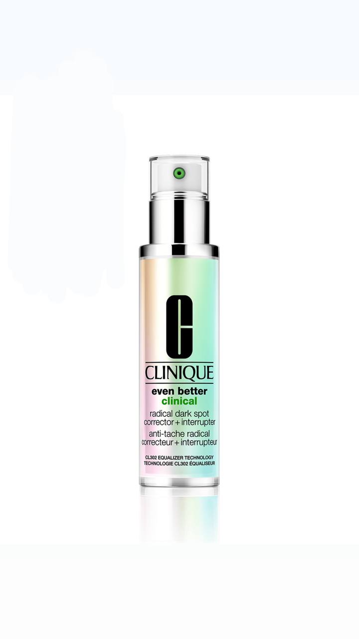 Clinique Even Better Clinical Radical Dark Spot Corrector + Interrupter, a clinical-strength face serum