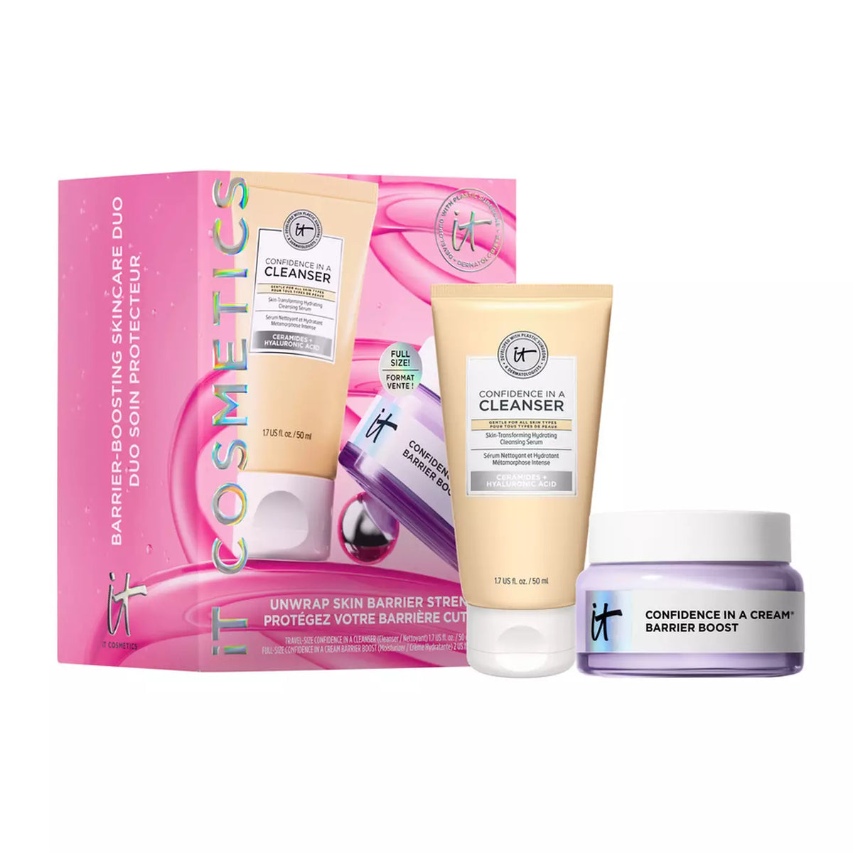 IT Cosmetics Unwrap Skin Barrier Strength Skincare Set