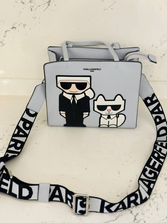 karl lagerfeld bag blue