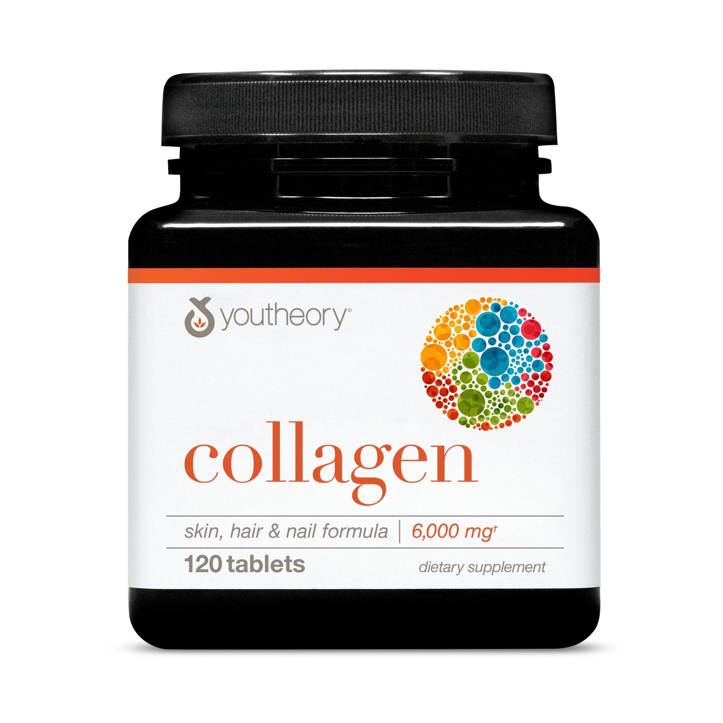 Youtheory Collagen (Skin, Hair & Nail Formula) 6000 mg 120 tablets
