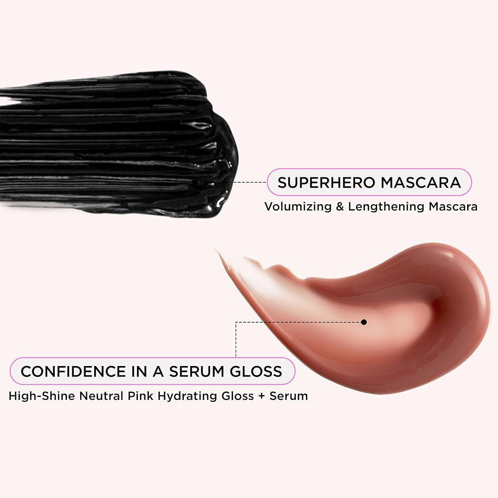 IT Cosmetics Unwrap Effortless Color Mascara + Lip Gloss set