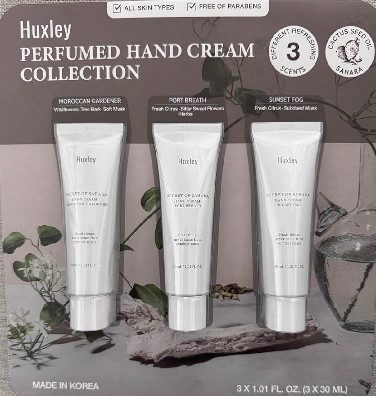 Huxley Perfumed Hand Cream set