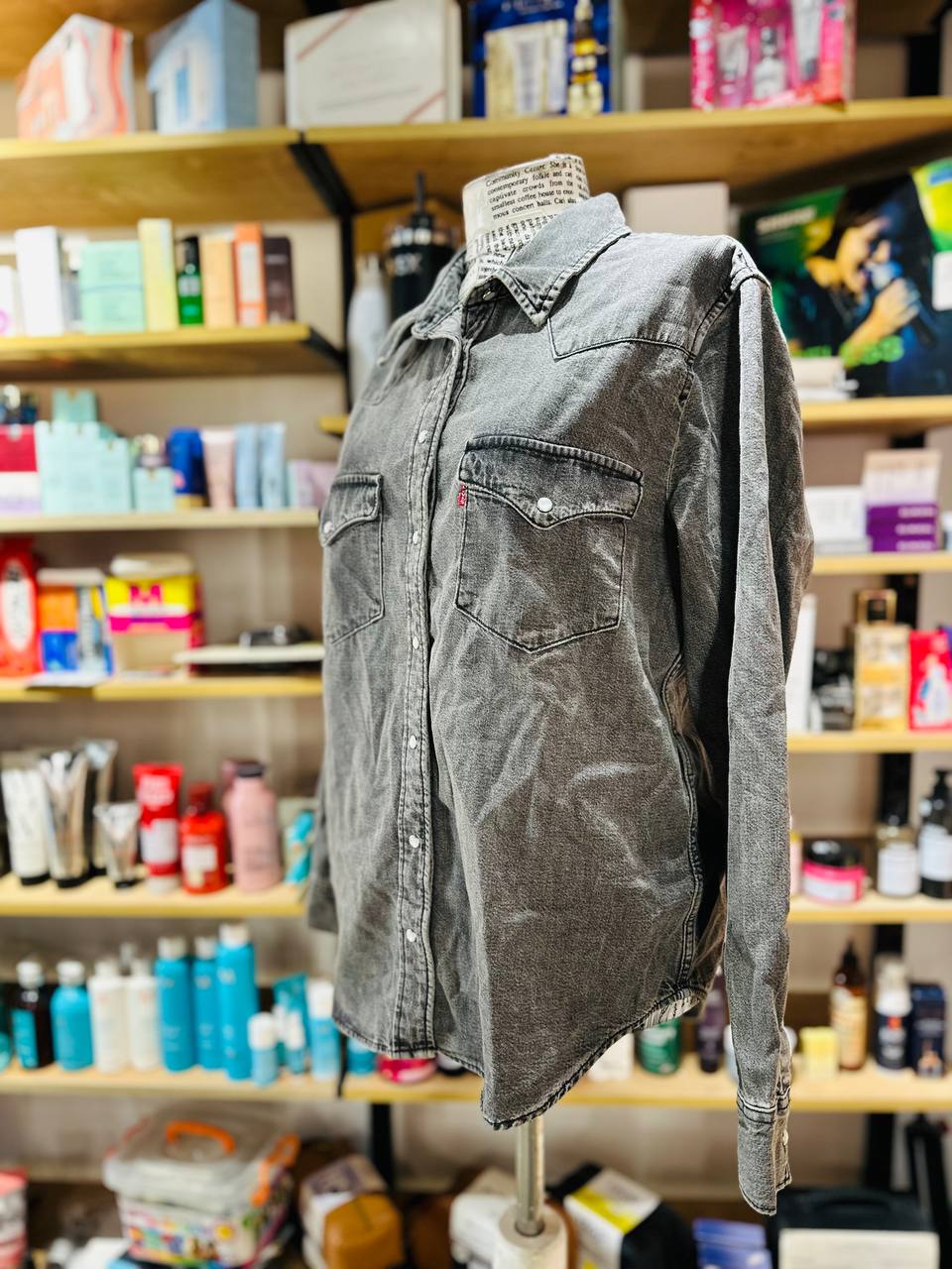 Lives denim blouse