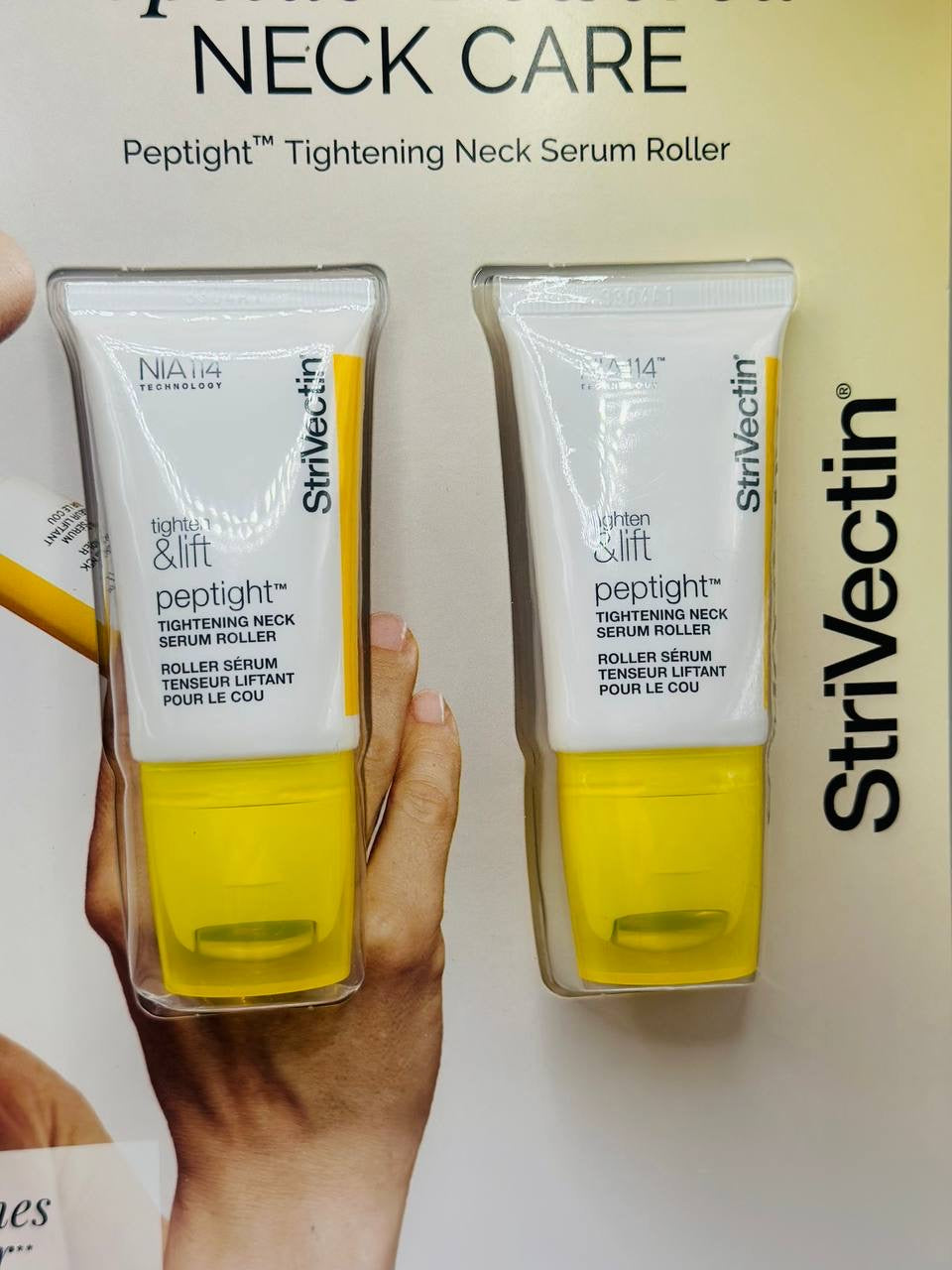 Strivectin The #1 neck serum peptide-powered neck care