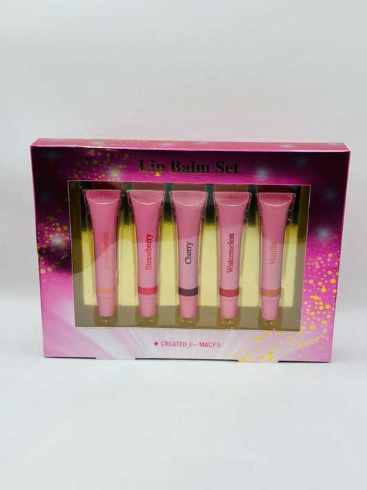 Lip balm set created by Macy’s