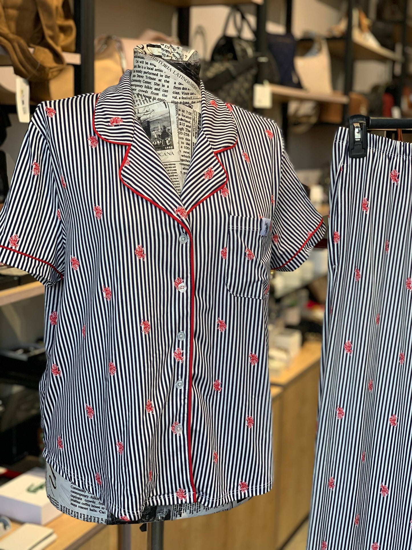 Us polo assn 3 piece pajama set