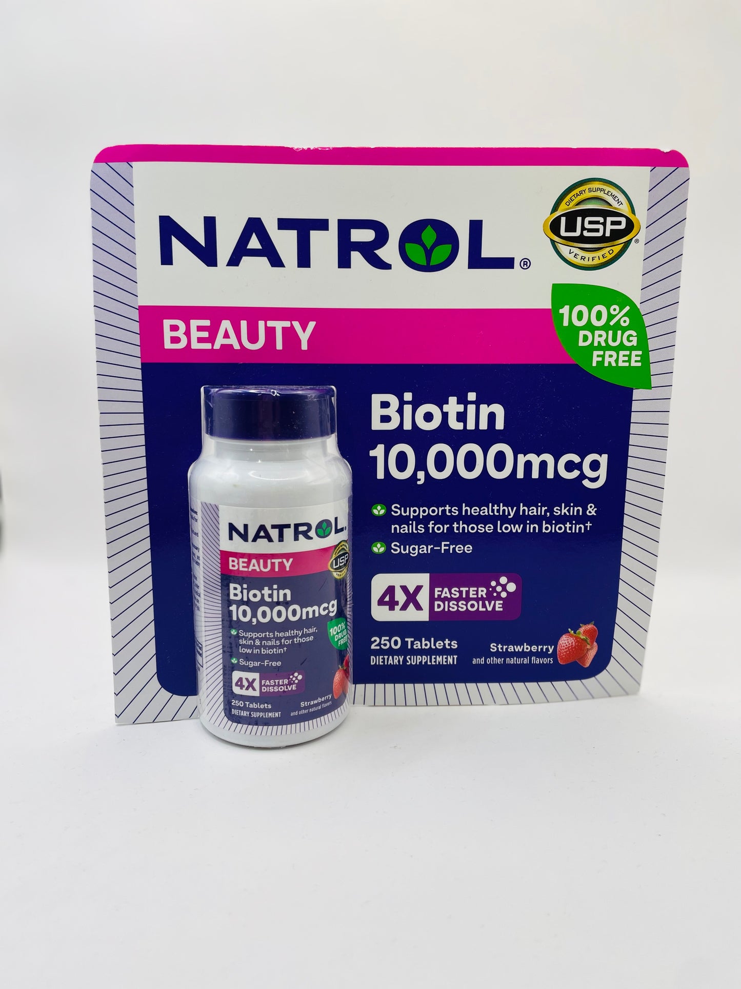 Natrol biotin 10,000 mcg