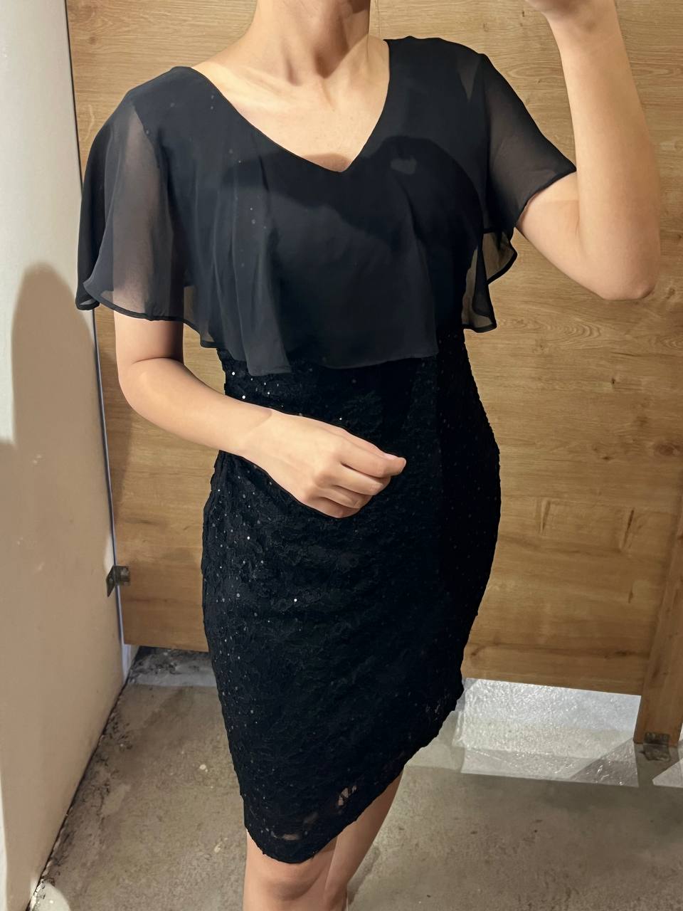 Connected apparel dress
