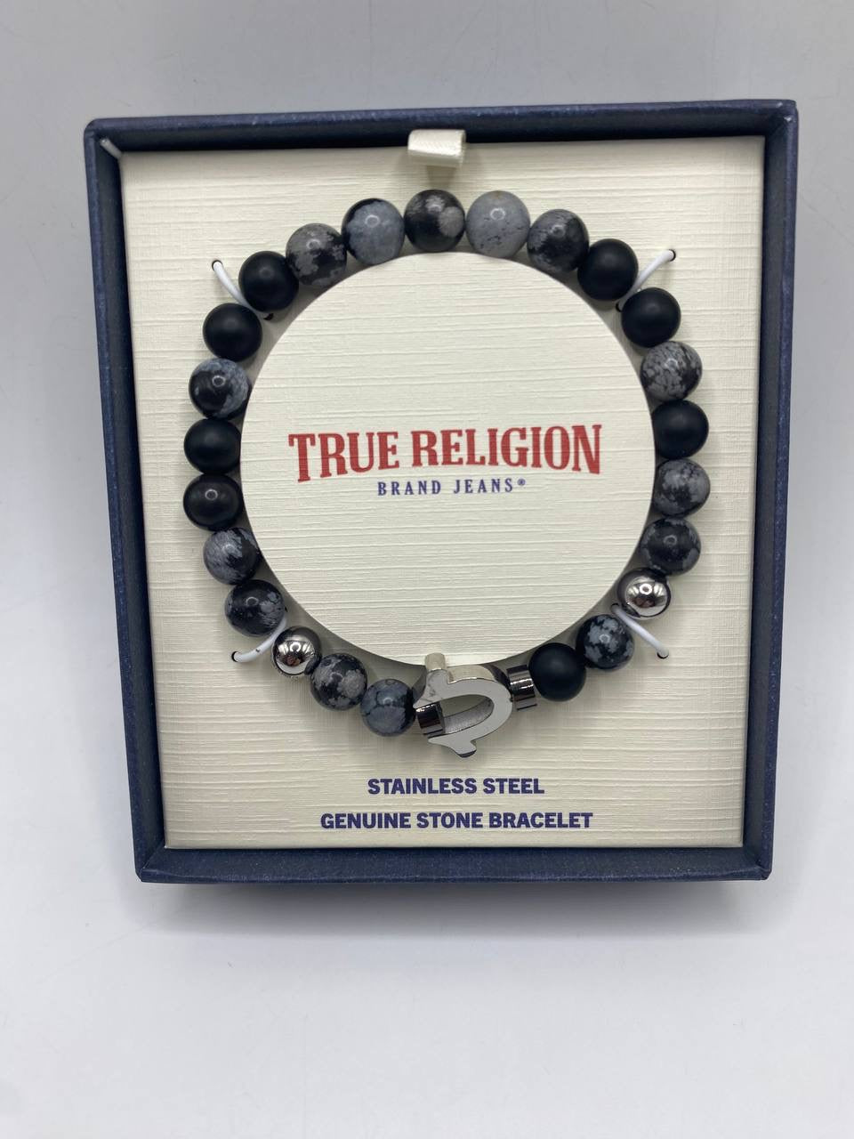 True religion genuine stone bracelet