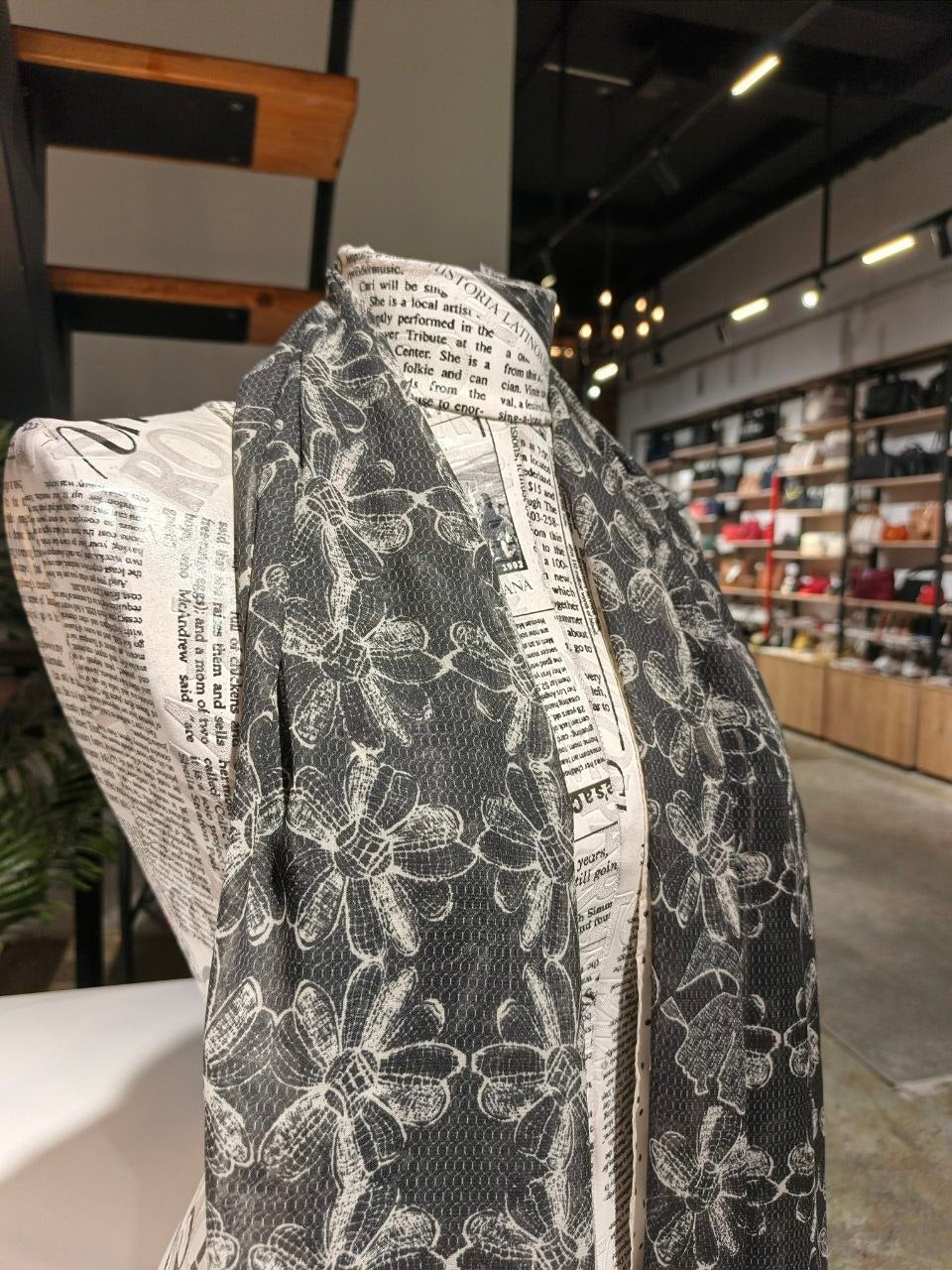 Karl Lagerfeld scarf
