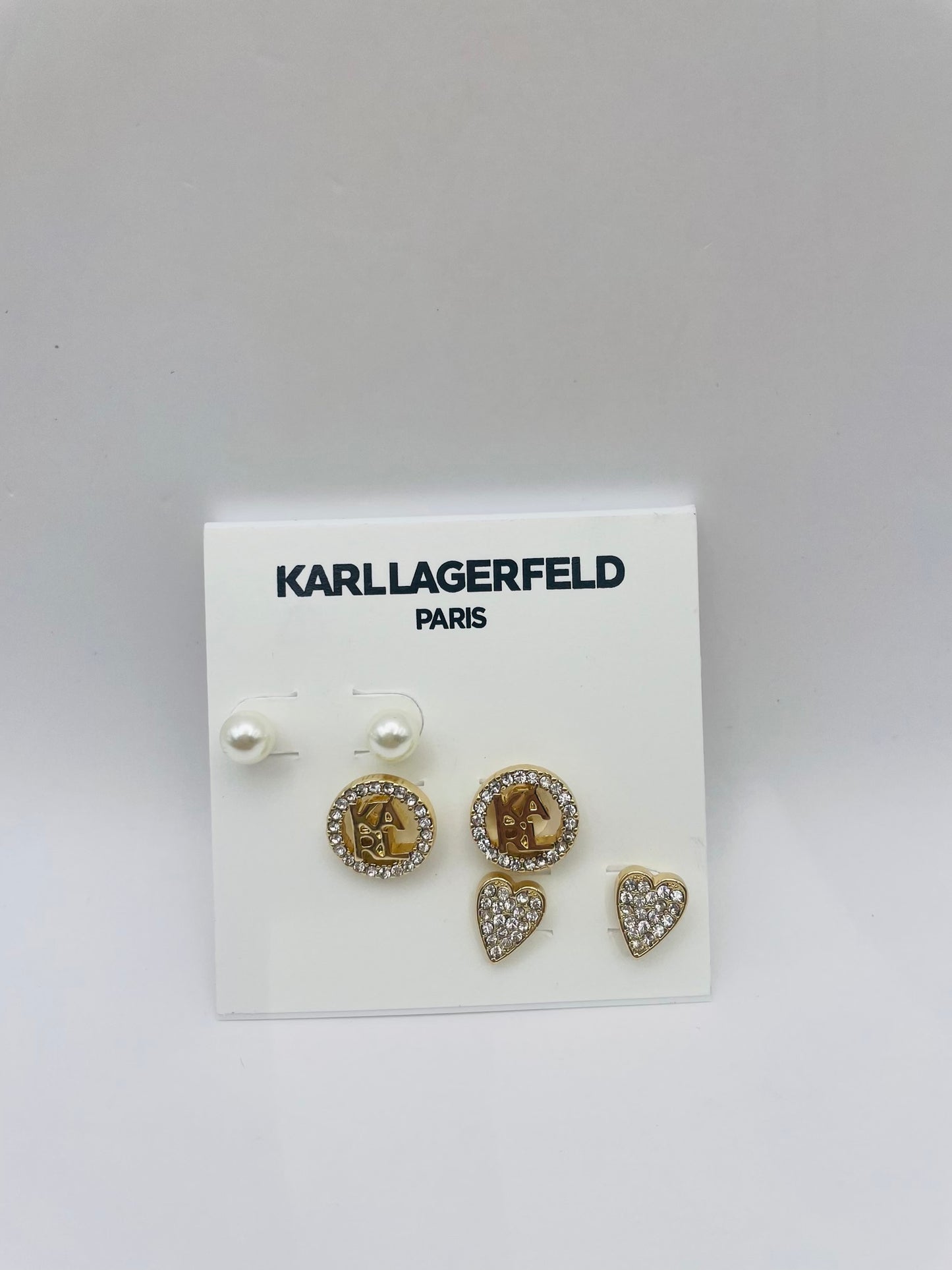 Karl Lagerfeld earring set