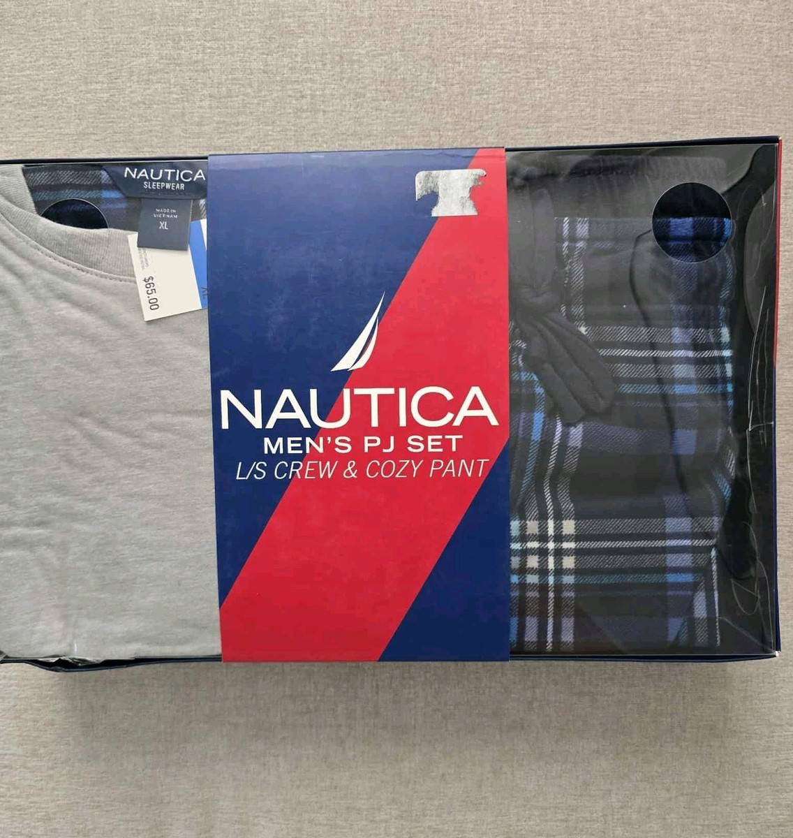 NAUTICA MEN'S PJ SET size large
