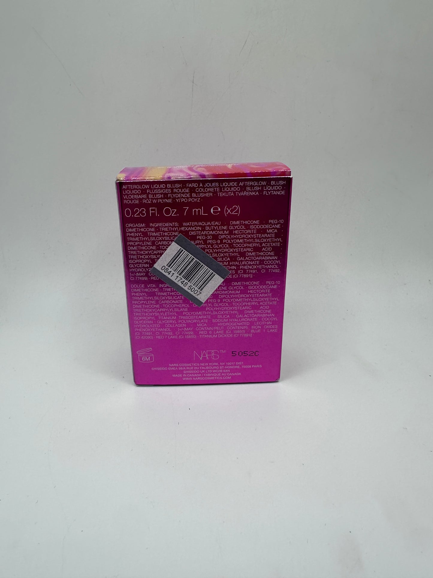 NARS Afterglow Liquid Blush set