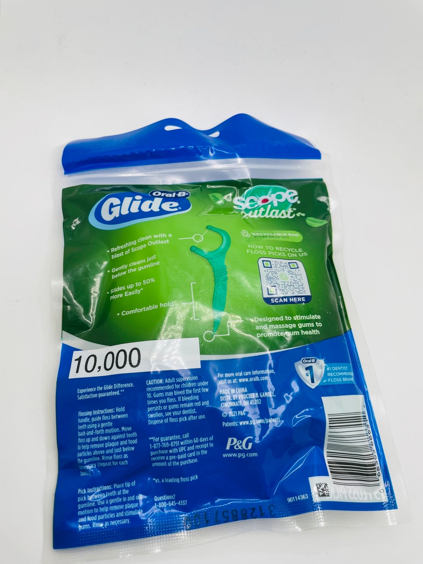 Glide floss  picks