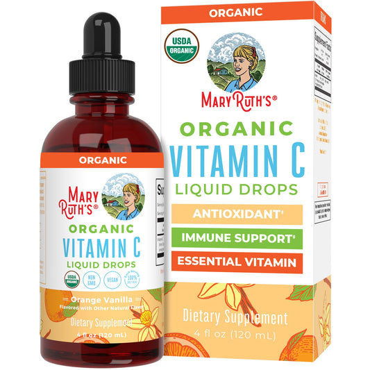 MaryRuth’s Organic Vitamin C Liquid Drops (120 mL / 4 fl.oz)