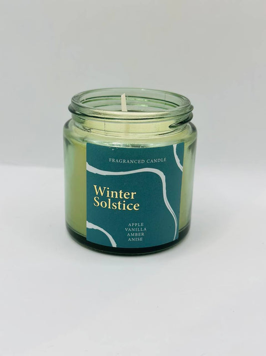 Winter solstice candle