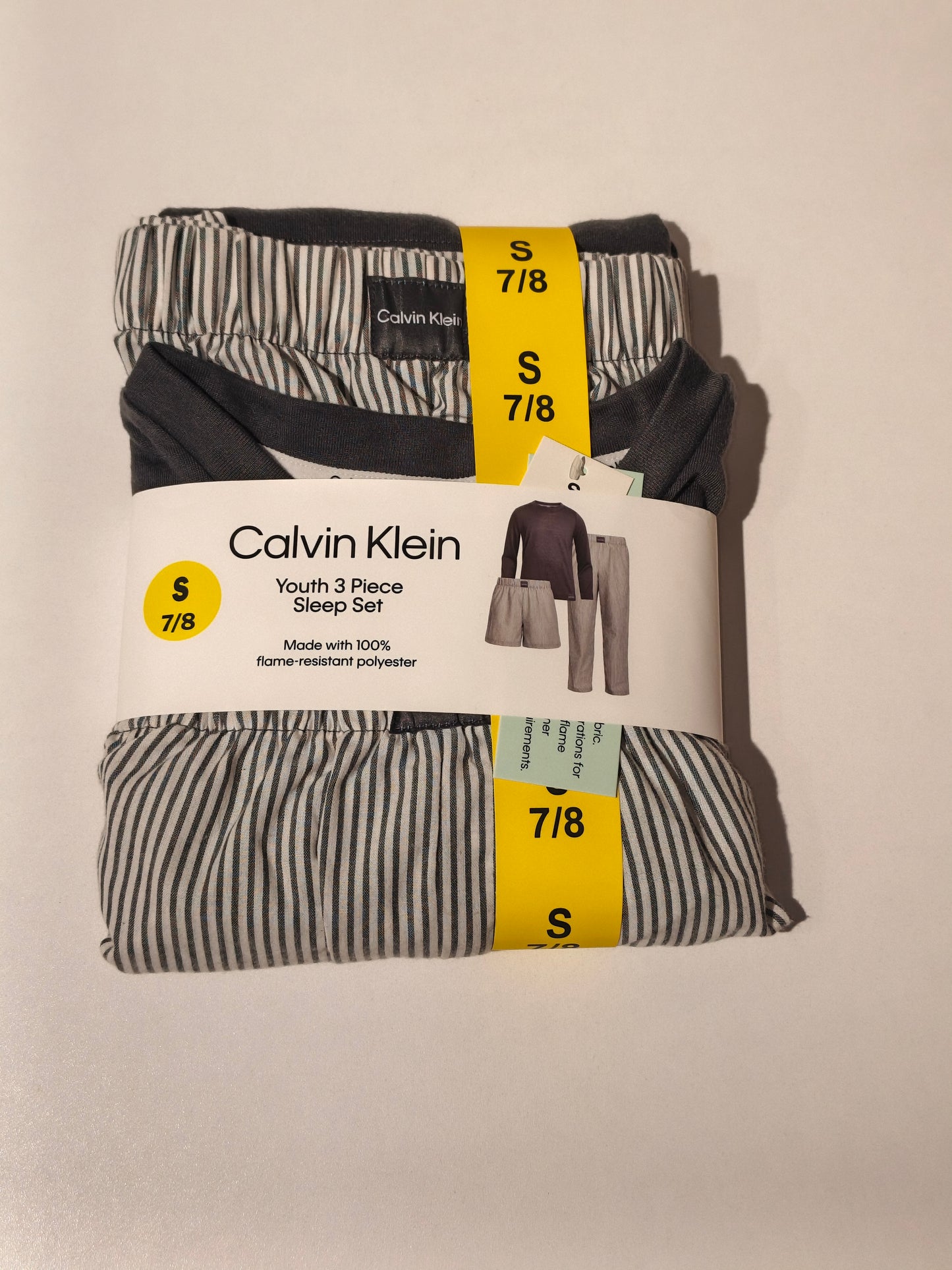 Calvin Klein  3-piece kids pajama set