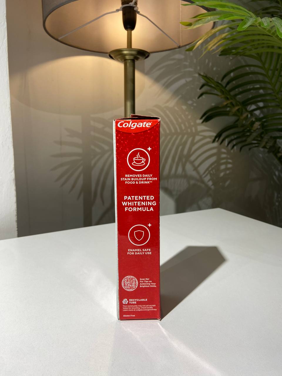 Colgate toothpaste optic white