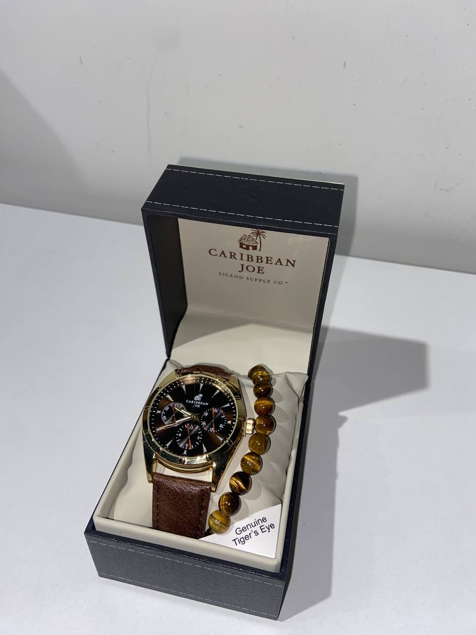 Caribbean joe watch & bracelet set