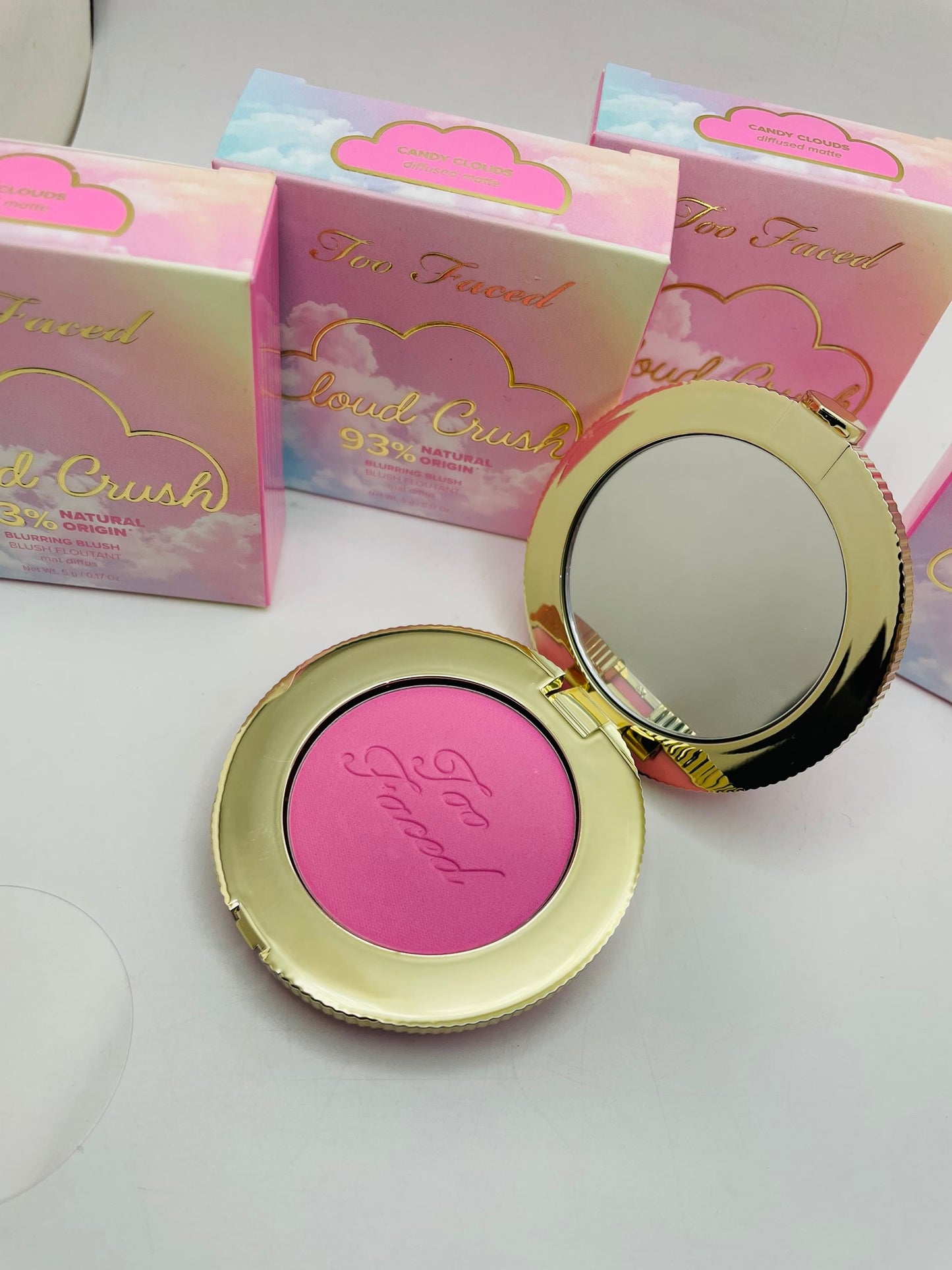 Too faced blush candy clouds