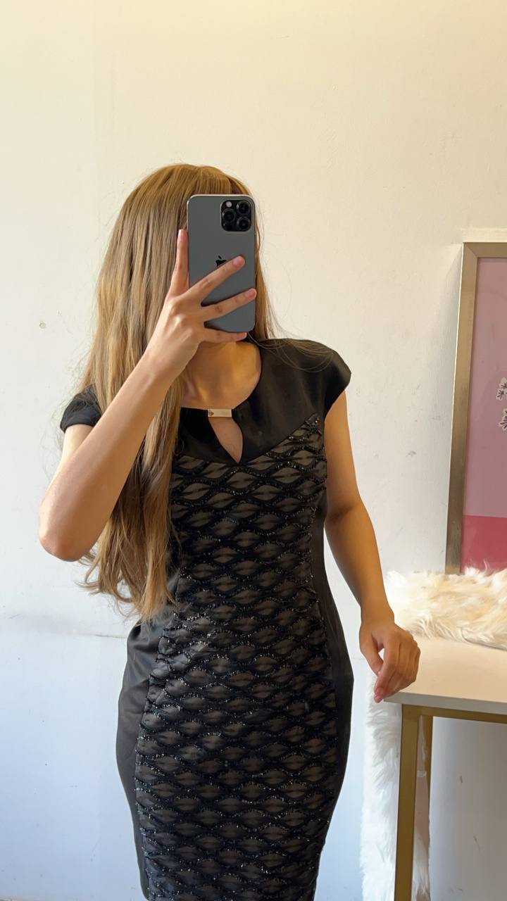 Connected apparel dress