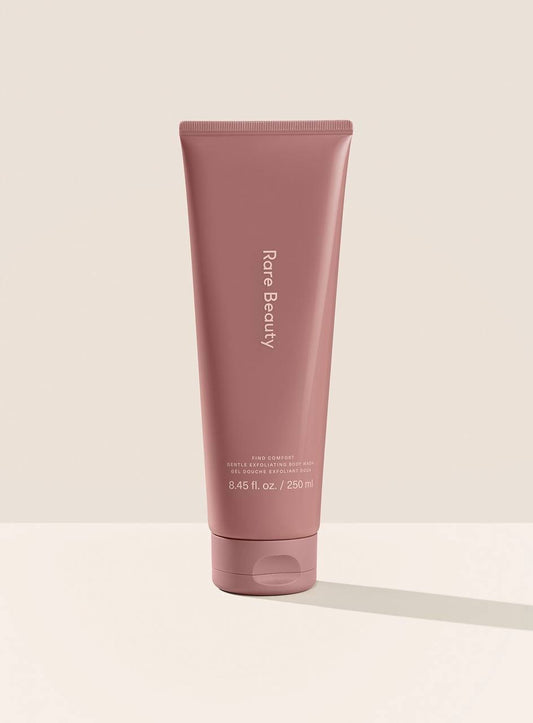 Rare beauty find comfort gentle exfoliating body wash  
250 ml / 8.45 fl.oz
