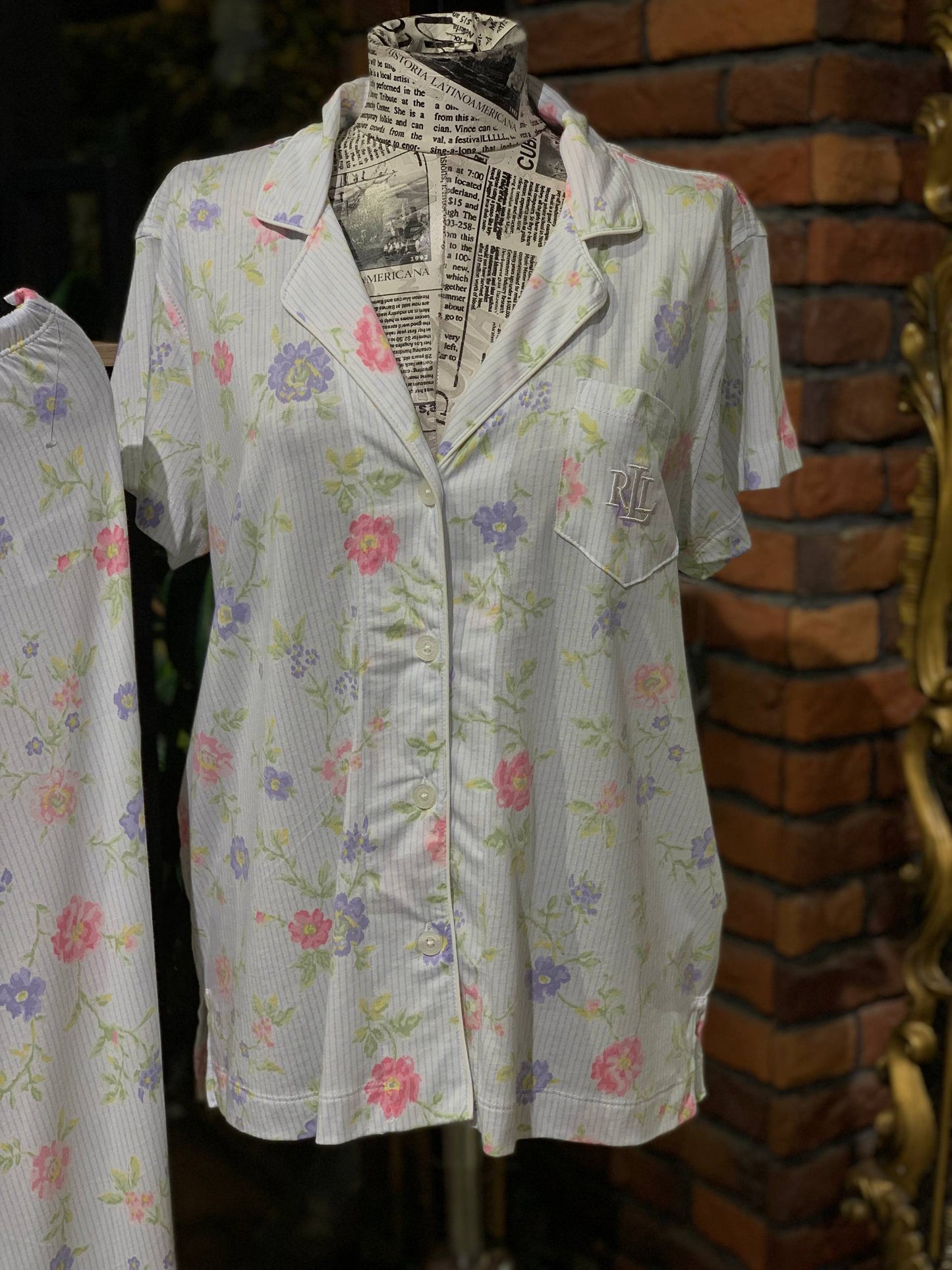 Ralph Lauren pajama set size medium