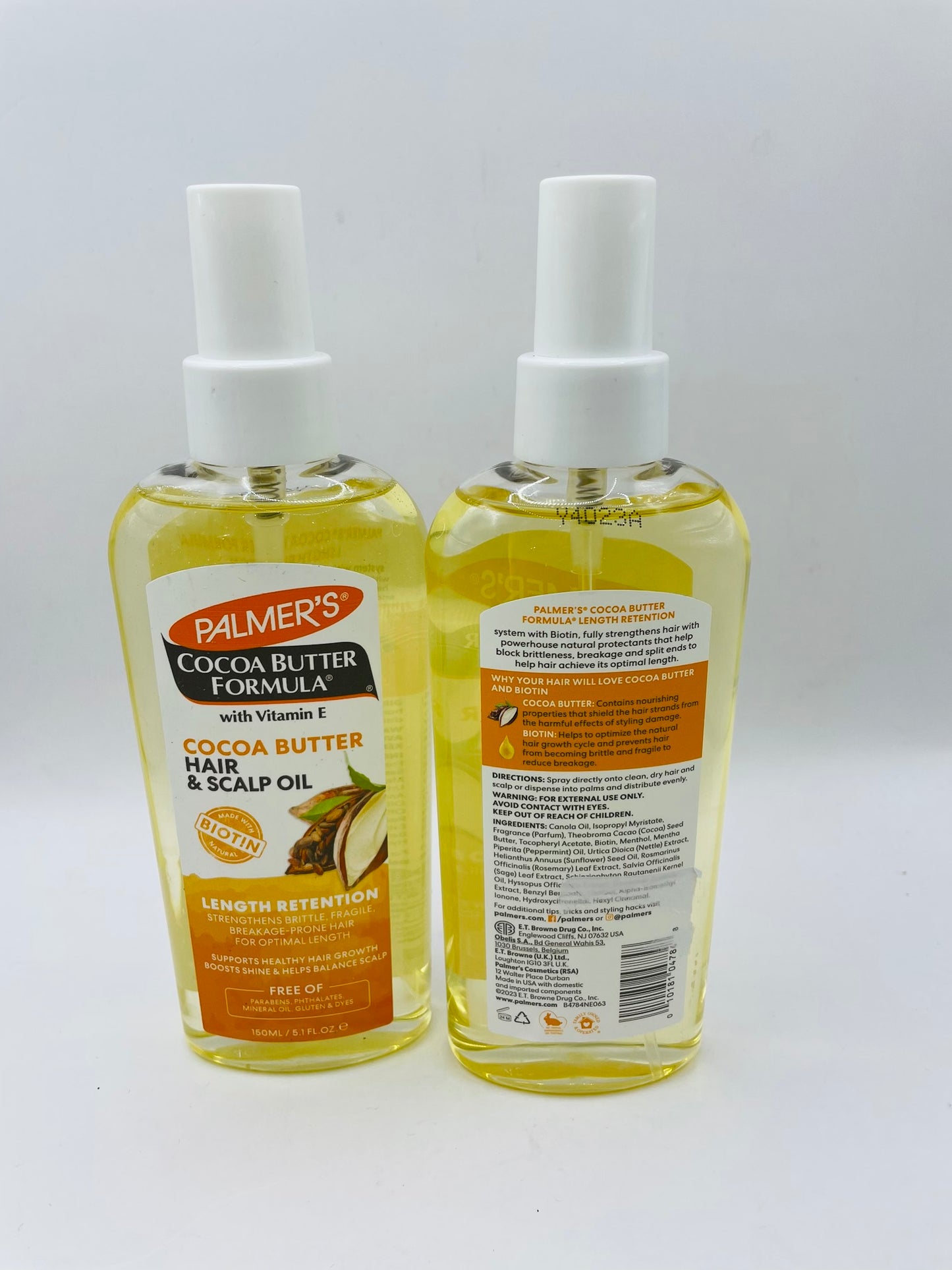 Cocoa hair & scalp oil