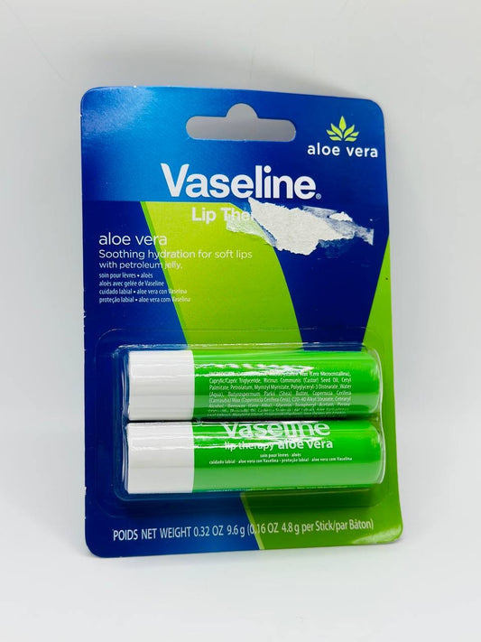 Vaseline Lip Therapy Aloe Vera lip balm sticks
