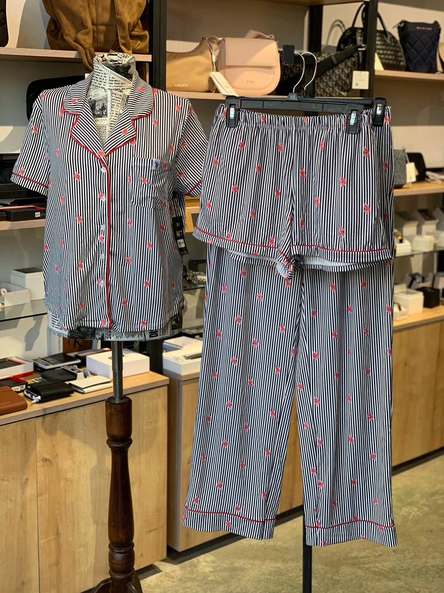 Us polo assn 3 piece pajama set