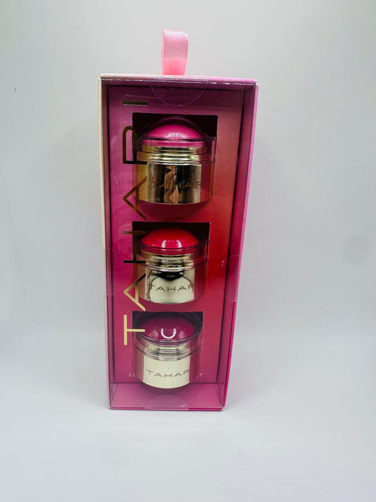 Tahari 3pc lip & cheek balm set