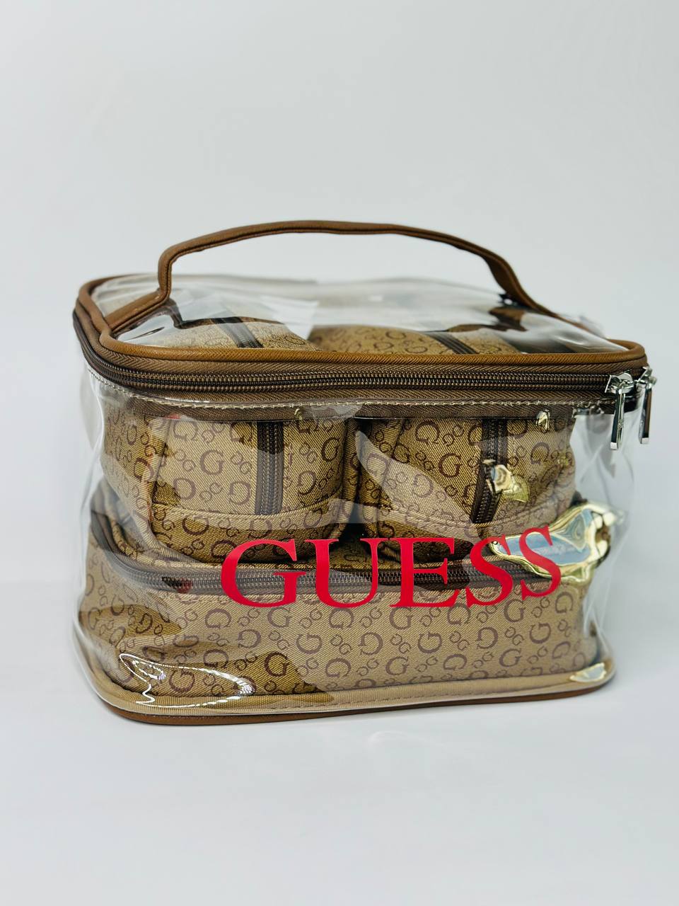 Guess makeup bag set