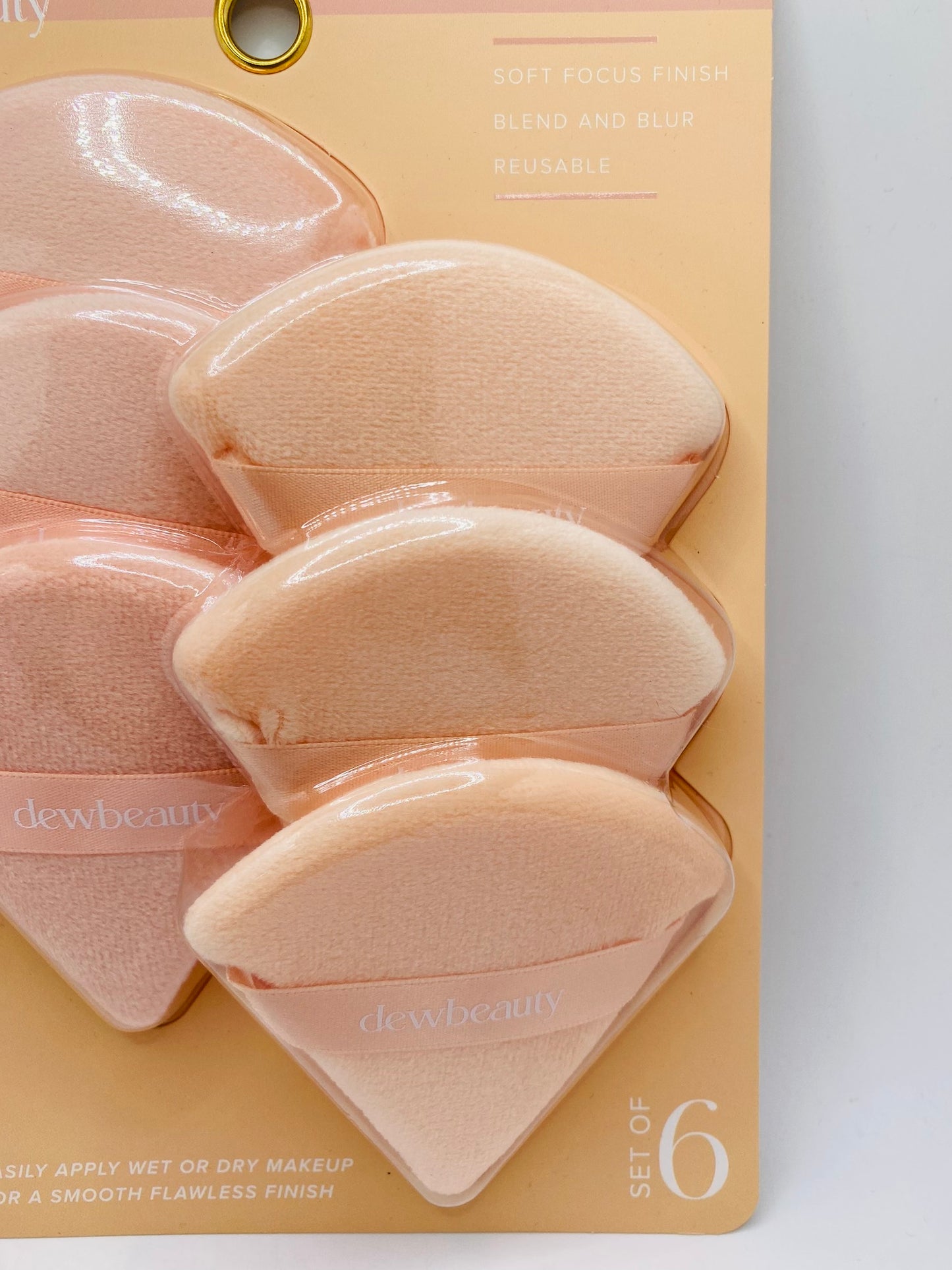 Dew Beauty triangular cosmetic powder puffs