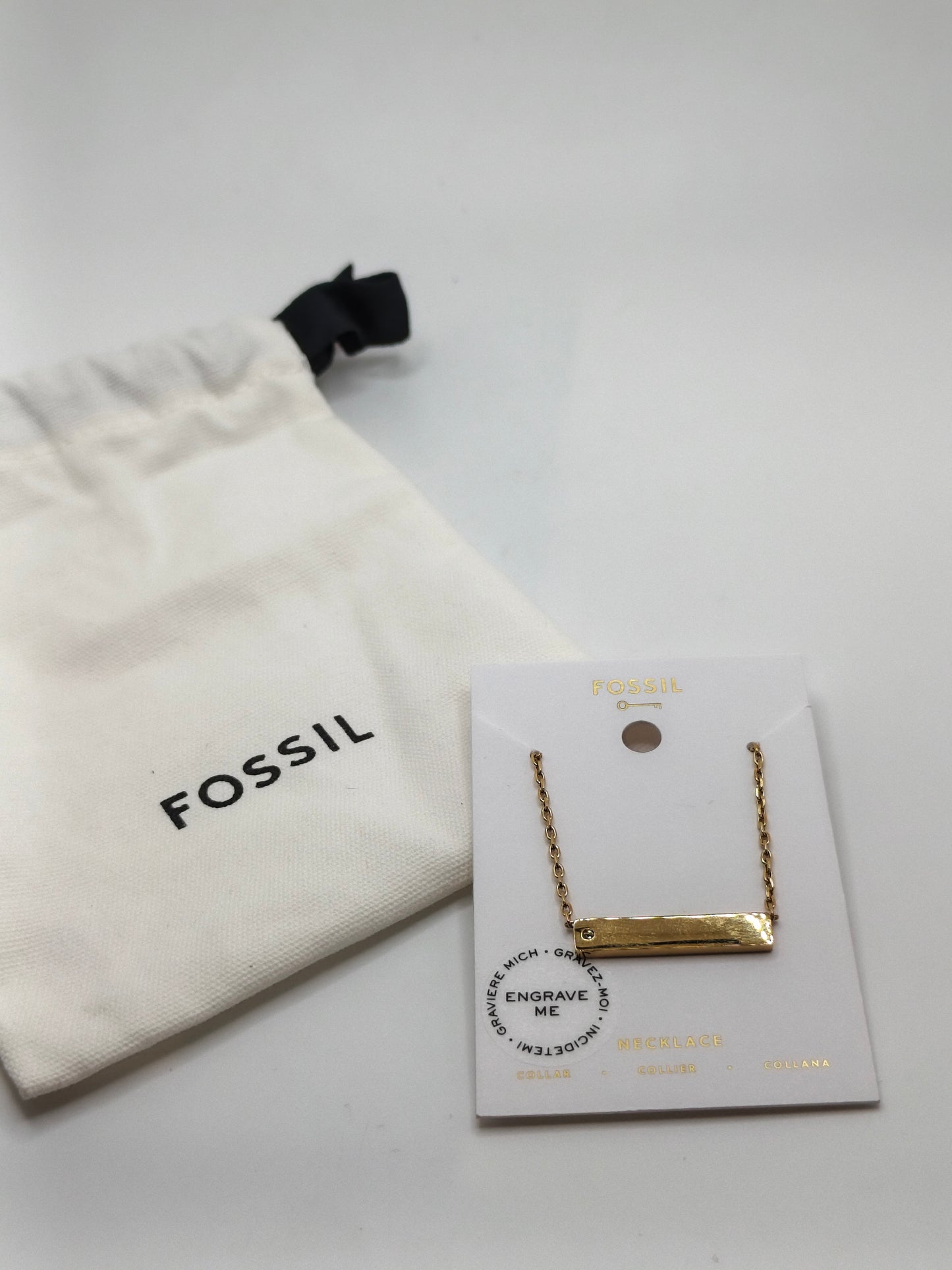 Fossil necklace