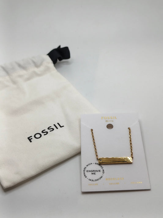Fossil necklace
