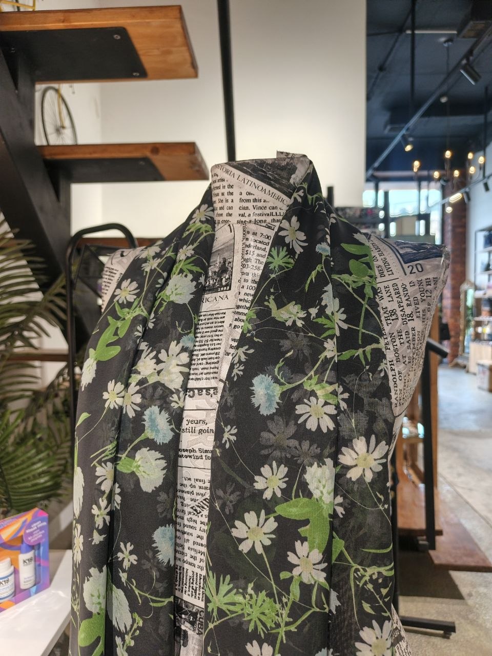 Karl Lagerfeld scarf