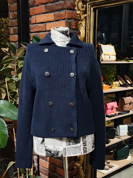 Vince Double Breasted Sweater Jacket size medium