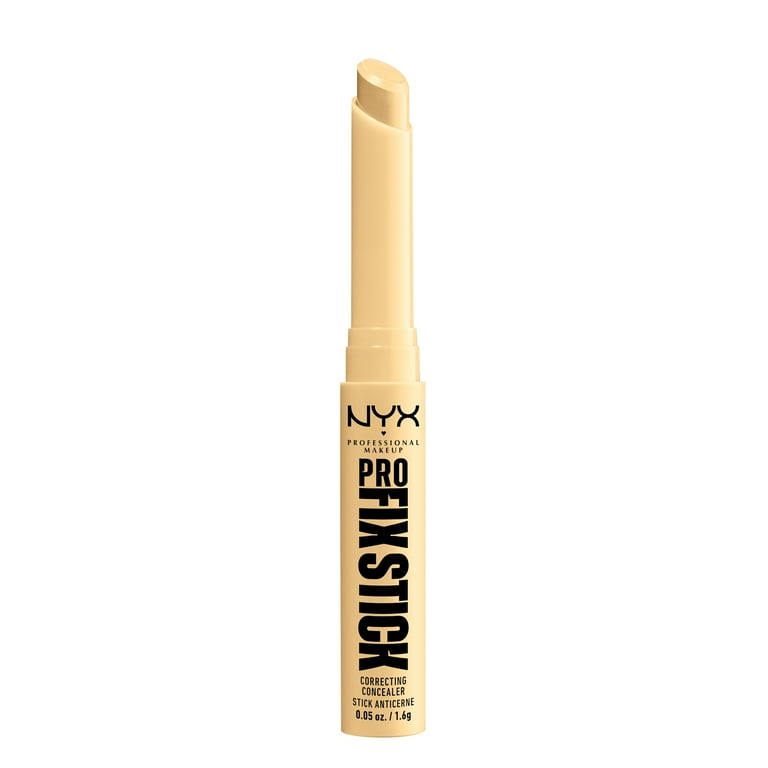 NYX Professional Makeup Color Correcting Pro Fix Stick Concealer, Yellow