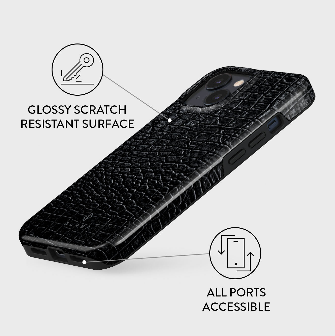 Burga phone cover